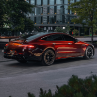 Плівка антигравійна глянцева Kybertane PPF Ultra Gloss Aurora Black Red