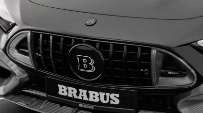 Карбонові вставки передньої решітки Brabus SL-CLASS