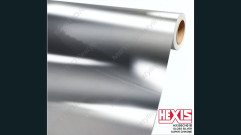 Плівка глянцева Hexis Super Chrome Silver Gloss (HX30SCH01B)