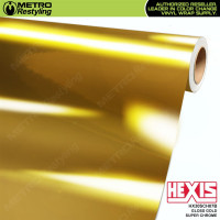 Пленка глянцевая Hexis Super Chrome Gold (HX30SCH07B)