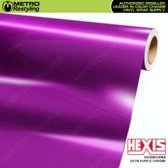 Пленка сатиновая Hexis Super Chrome Purple Satin (HX30SCH06S)