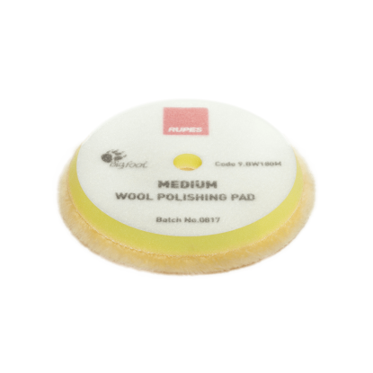 Круг полірувальний RUPES Wool Polishing Pad Medium BW180M D170/150 мм