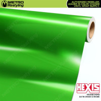 Пленка сатиновая Hexis Super Chrome Green Satin (HX30SCH04S)