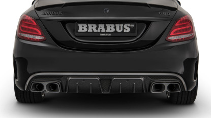 Карбоновый задний диффузор Brabus C-CLASS W205 AMG C63