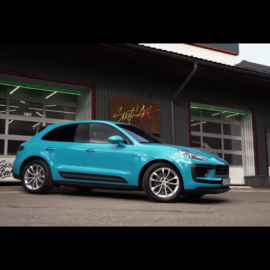 Изменение цвета для Porsche Macan