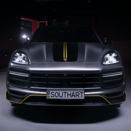 Зміна кольору, антигравійна плівка на Porsche Cayenne Turbo GT