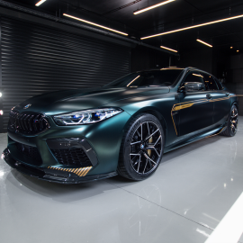 "Blind" design for BMW M8