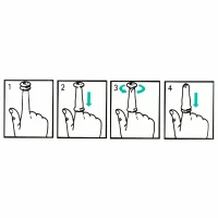 Рукавичка на палець Yellotools WrapFinger (10 шт)
