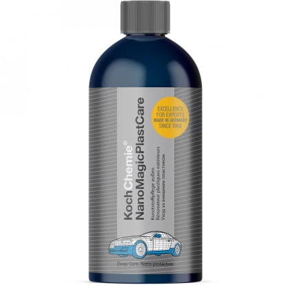 Восстановление цвета наружного пластика, резины Koch NanoMagicPlastCare
