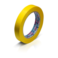 Лента малярная SOTRO GOLD 120 C Лимонная 18 мм, 45 м