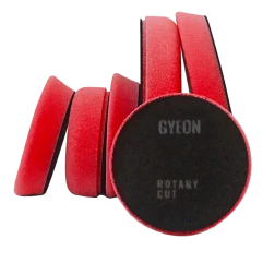 Круг полірувальний GYEON Rotary Cut середньої жорсткості Червоний 125 мм
