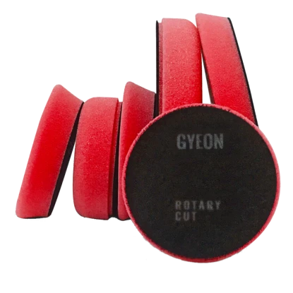 Круг полірувальний GYEON Rotary Cut середньої жорсткості Червоний 125 мм
