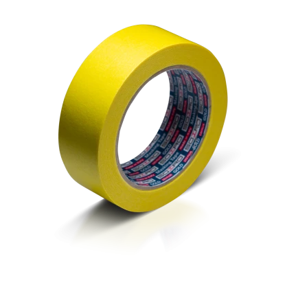 Лента малярная SOTRO GOLD 120 C Лимонная 36 мм, 45 м