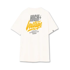Футболка оверсайз HIGH⚡️Voltage Ivory Light
