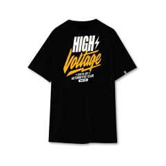 Футболка оверсайз HIGH⚡️Voltage Carbon Black