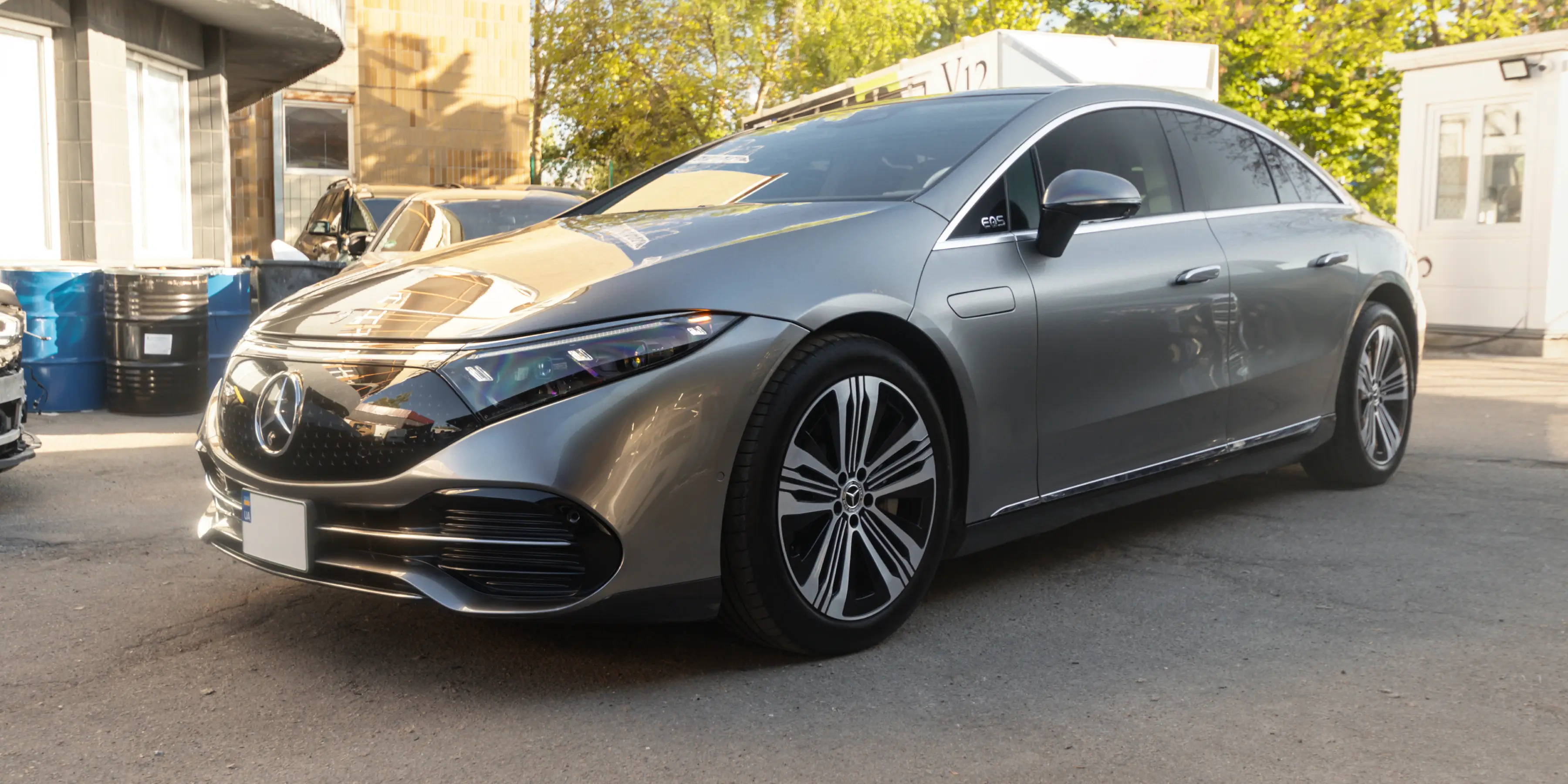 Захисна кольорова поліуретанова плівка Liquid Metallic Gunmetal Grey