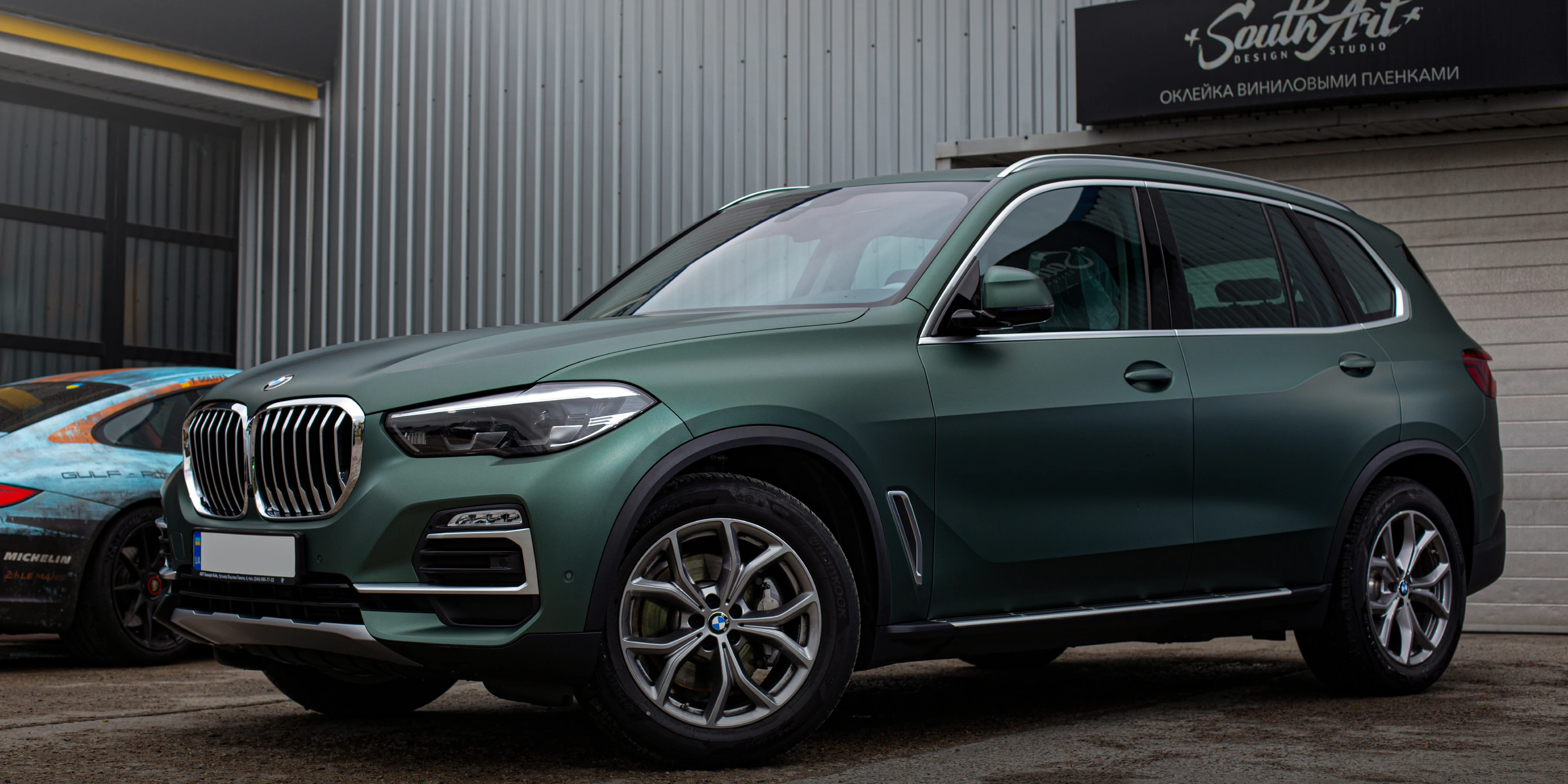 Пленка матовая 3M 2080-M206 Matte Pine Green Metallic