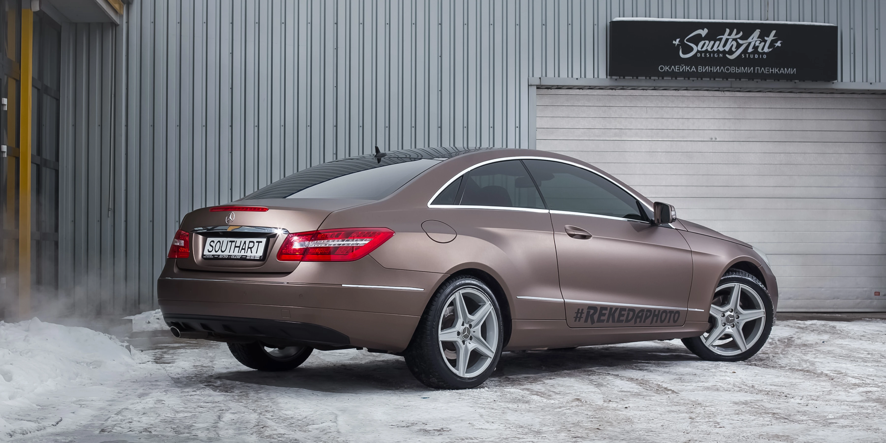 Пленка матовая 3M 1080-M209 Matte Brown Metallic