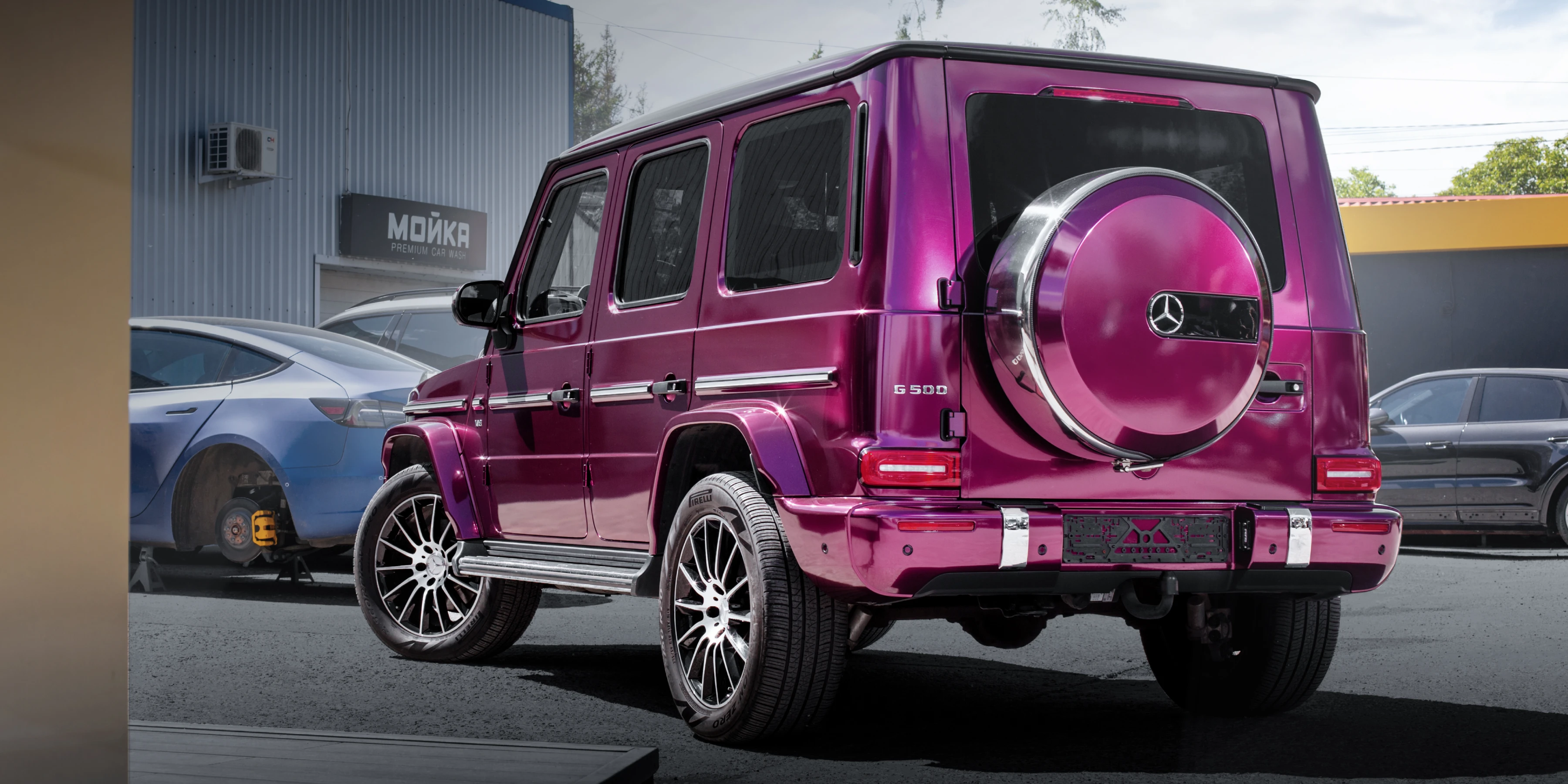 Плівка глянцева Avery Fun Purple gloss metallic BR4180001