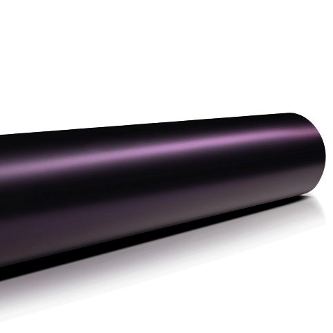 Захисна кольорова поліуретанова плівка Kybertane Matte Black Purple KAC128