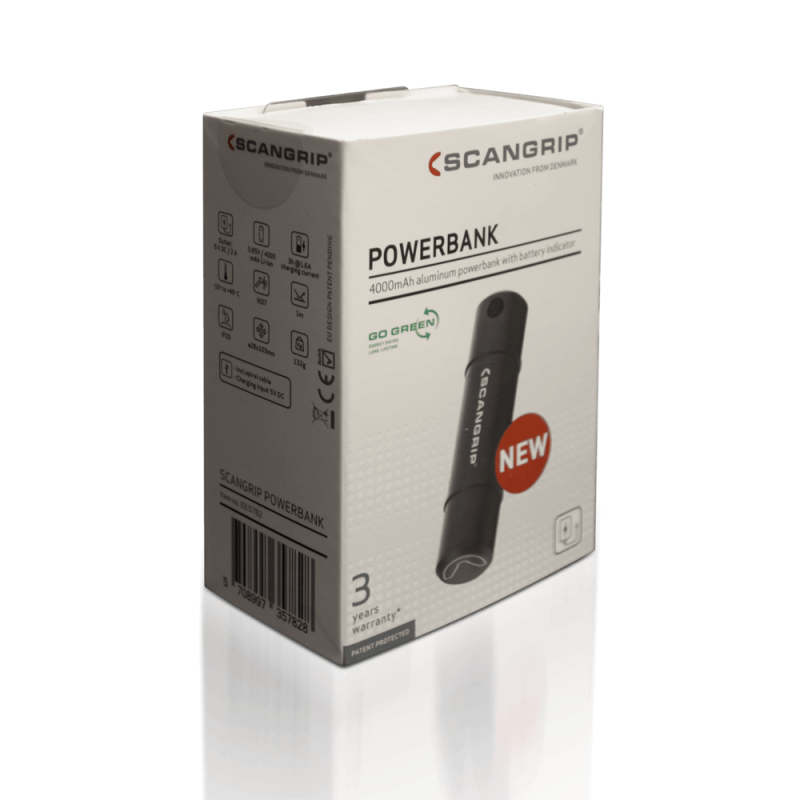 Портативний акумулятор Scangrip Powerbank для налобних і ручних ліхтарів