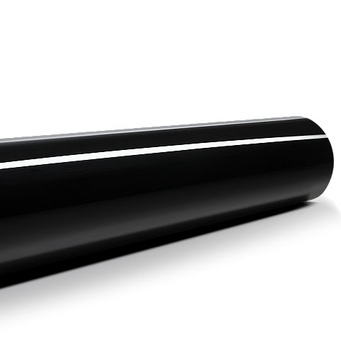 WRP - Kybertane Vinyl Gloss Black 0.76m x 16.5m