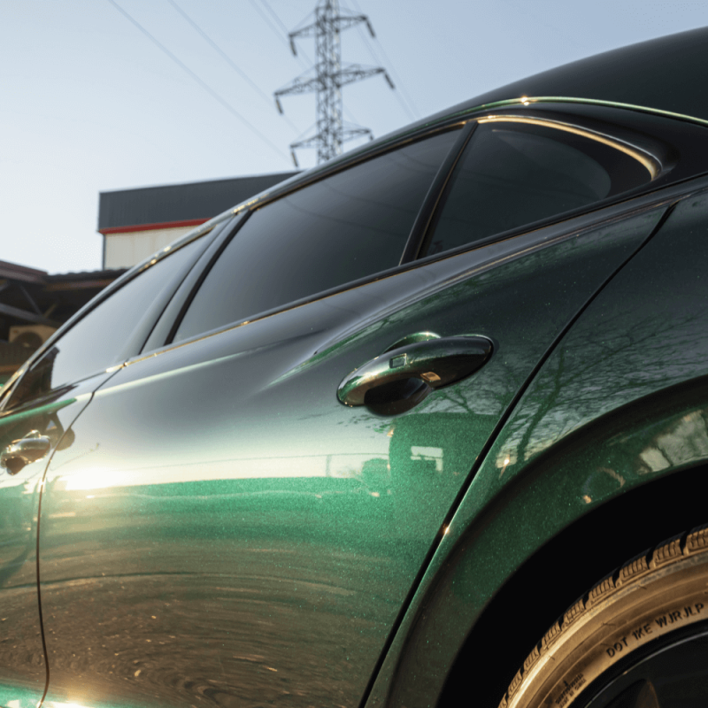 Захисна кольорова поліуретанова плівка Kybertane Ultra Gloss Midnight Green PFFС012 1.52mx15m