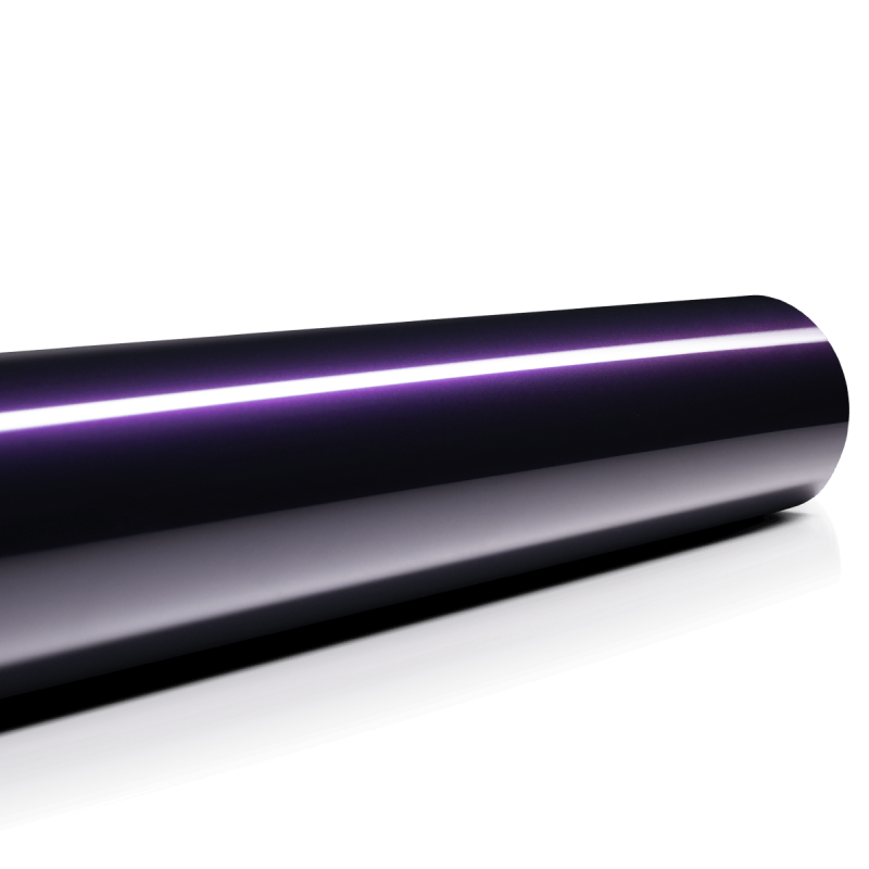 Захисна кольорова поліуретанова плівка Kybertane Ultra Gloss Midnight Purple PFFС017 1.52mx15m
