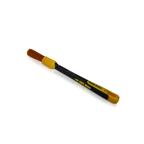 Work Stuff Detailing Brush Rubber Albino 16 mm Химстойкая синтетическая кисть с прорезиненной ручкой №8