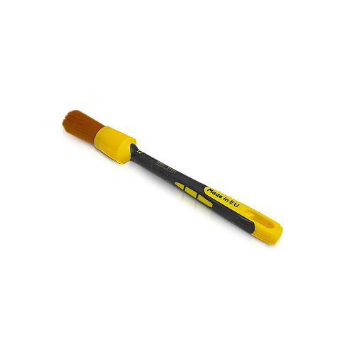 Work Stuff Detailing Brush Rubber Albino 24 mm Химстойкая синтетическая кисть с прорезиненной ручкой №12