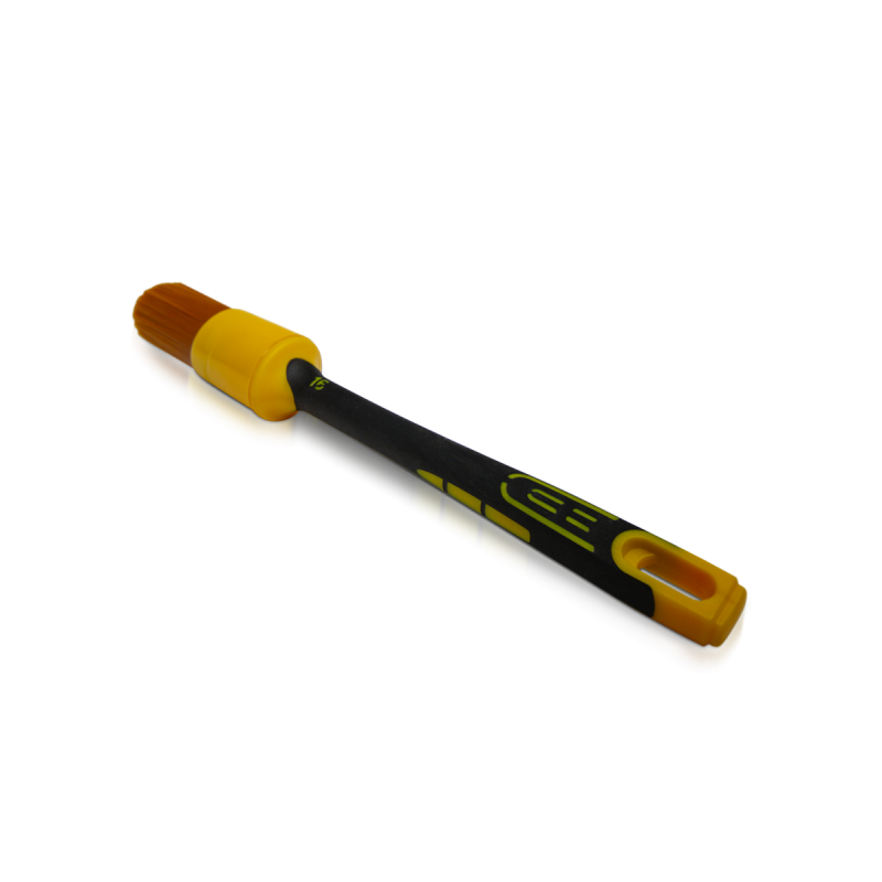 Пензель синтетичний хімстійкий Work Stuff Detailing Brush Rubber Albino 30 мм з прогумованою ручкою