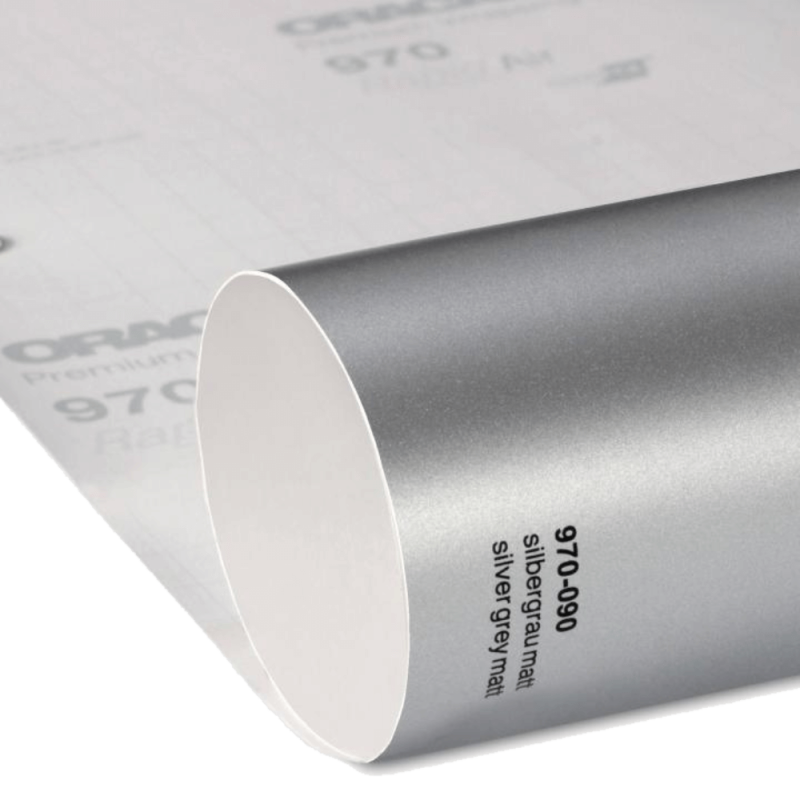 Плівка матова Oracal  970-090 Silver Grey Matt