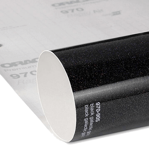 Плівка глянцева Oracal 970-905 Black Galactic Gold