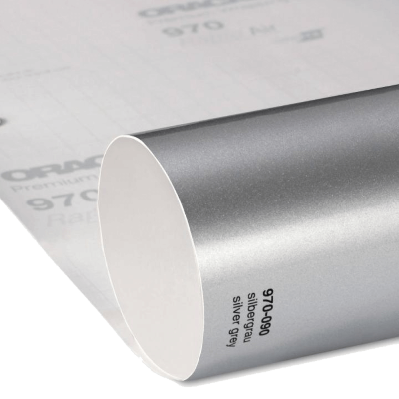 Плівка глянцева Oracal 970-090 Silver Grey