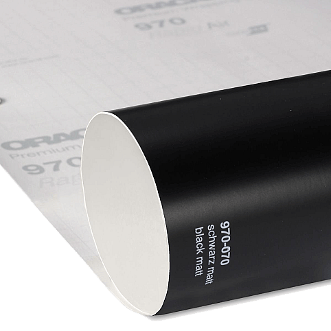 WRP - Oracal 970-070 Black Matt RA 1,52cmx25m