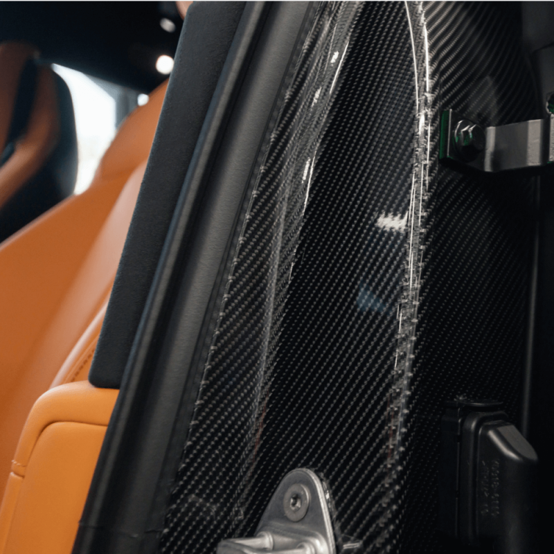 Захисна кольорова поліуретанова плівка Kybertane Carbon Fiber Black PFFС144 1.52mx15m