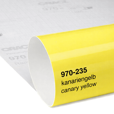 Плівка глянцева Oracal 970-235 Canary Yellow Gloss