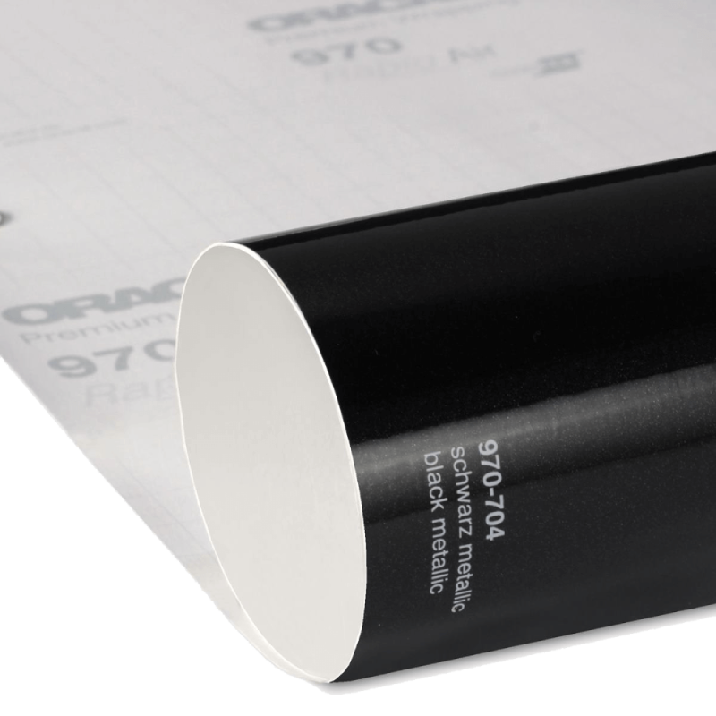 Плівка глянцева Oracal 970-704 Black Metallic