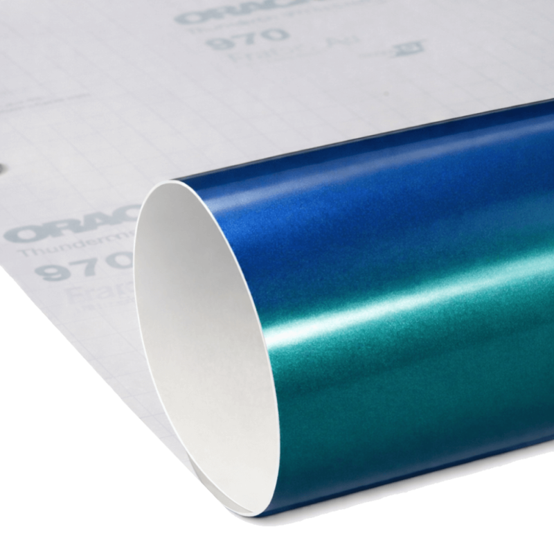 Плівка глянцева Oracal 970-851 Thunderous Blue Green