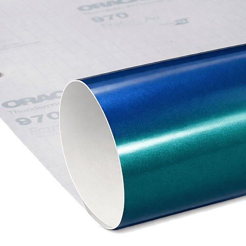 Плівка глянцева Oracal 970-851 Thunderous Blue Green