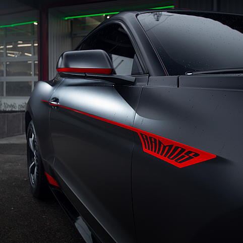 WRP - 3M 2080-S12 Satin Black 1,52m x 22.8m