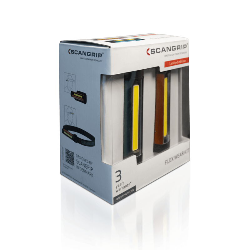 Ліхтар налобний Scangrip Flex Wear Kit (набір 2шт)