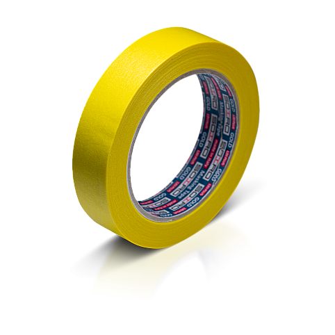 Стрічка малярна SOTRO GOLD 120 C Лимонна 24 мм, 45 м