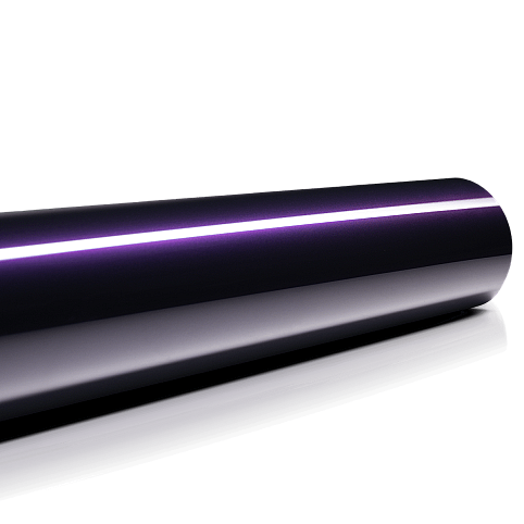 Захисна кольорова поліуретанова плівка Kybertane Ultra Gloss Midnight Purple PFFС017 1.52mx15m