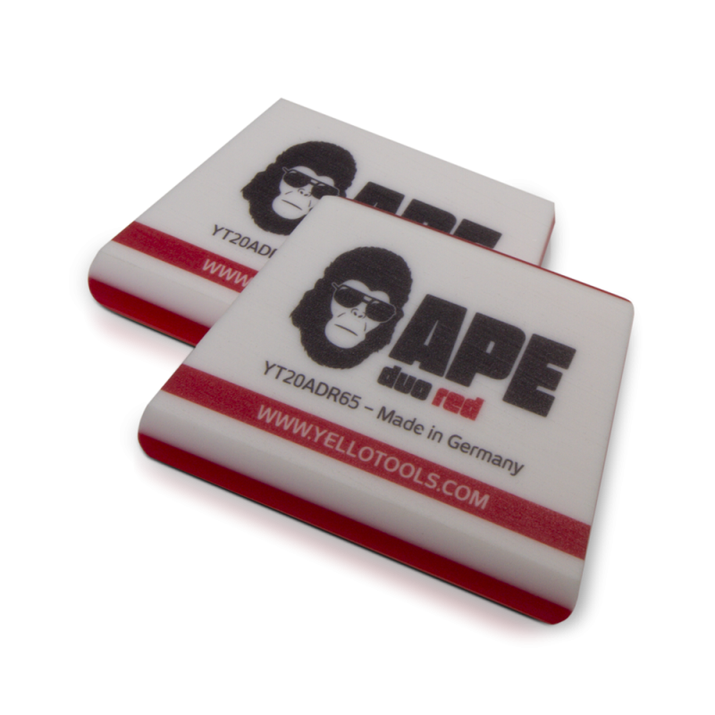 Професійний ракель для тонування вікон і захисних плівок Yellotools APE DuoRed