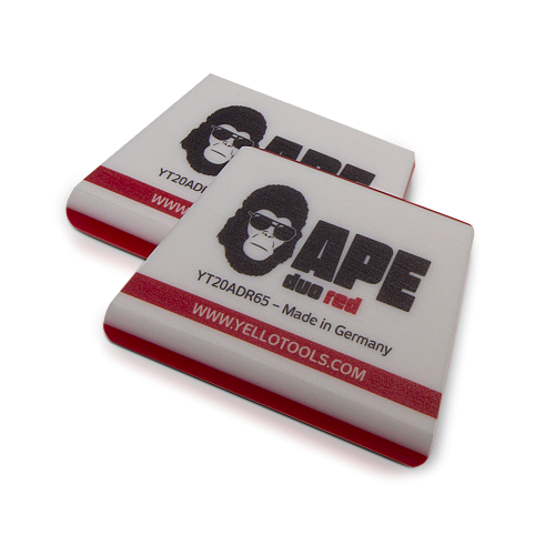 Професійний ракель для тонування вікон і захисних плівок Yellotools APE DuoRed