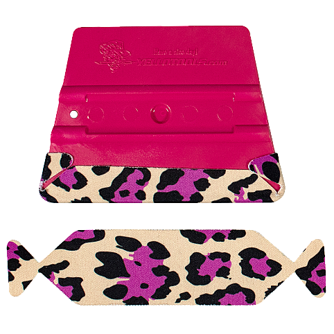 Накладка на ракель з мікрофібри Yellotools YelloWings MicroFine PinkLeo SlimSkin 10 см