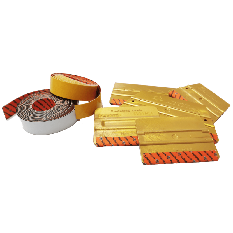 Захисна стрічка на ракель з мікрофібри Yellotools YelloStripe MicroFine SlimSkin, 3 м