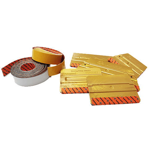 Захисна стрічка на ракель з мікрофібри Yellotools YelloStripe MicroFine SlimSkin, 3 м