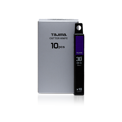 Леза сегментні Tajima 30° 9 мм Чорні